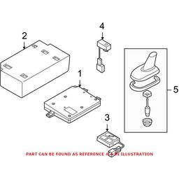 VW Navigation Microphone 3B0035711B